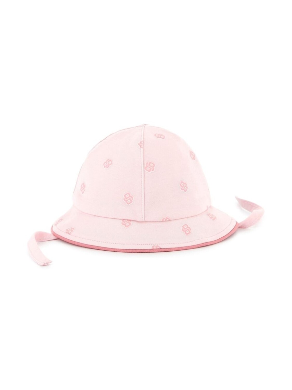 

BOSS Kidswear панама с монограммой, розовый
