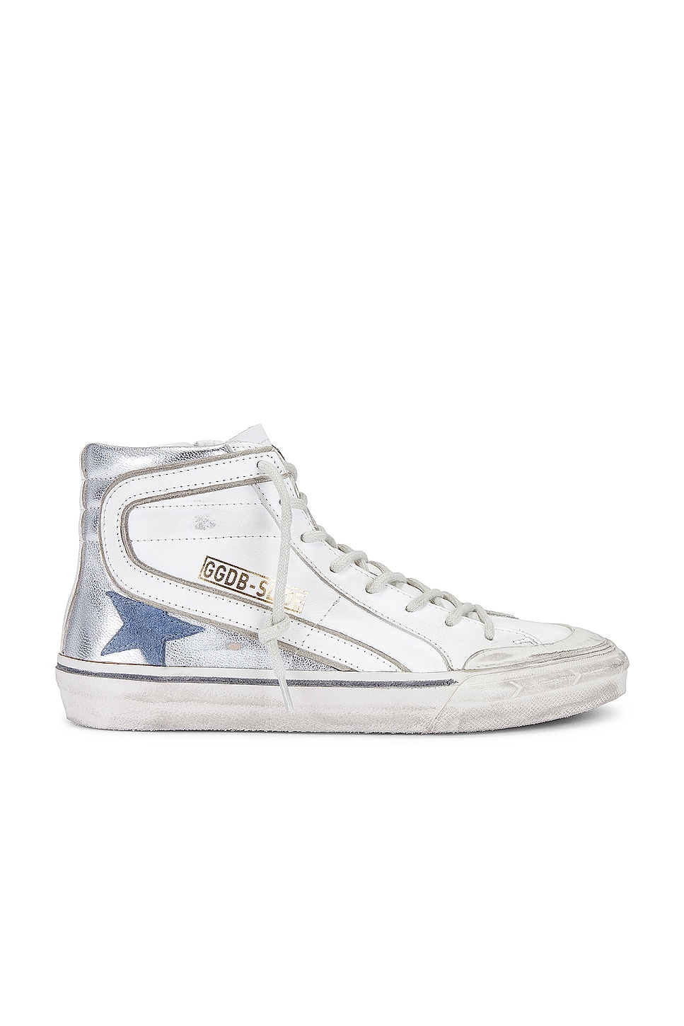 Кроссовки slide penstar Golden Goose, белый