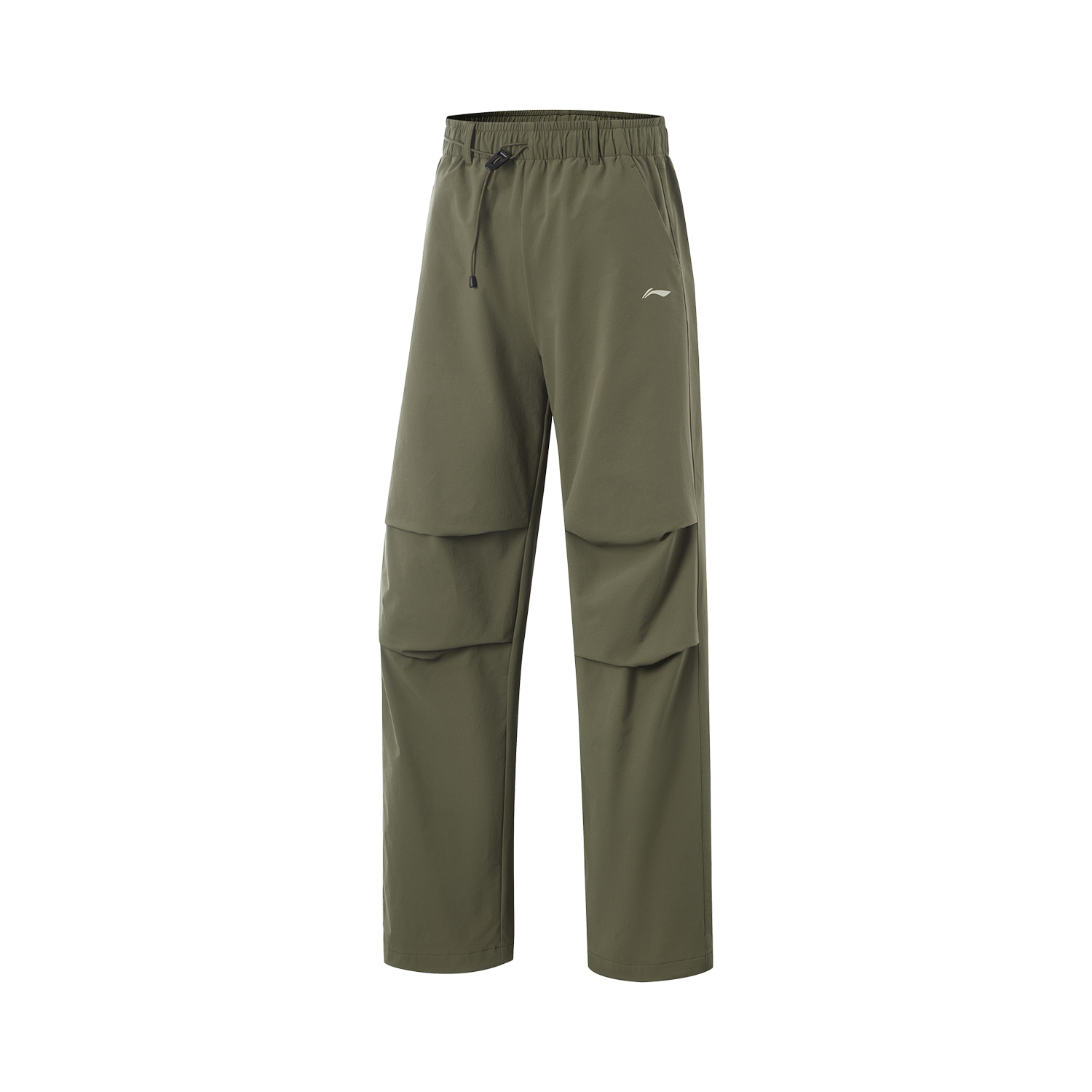 

Женские трикотажные спортивные брюки LiNing, армейский холщовый зеленый цвет