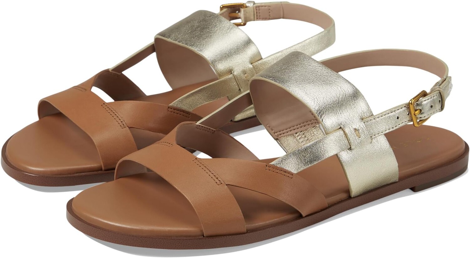 

Сандалии Cole Haan Fawn Sandals, цвет Pecan Leather