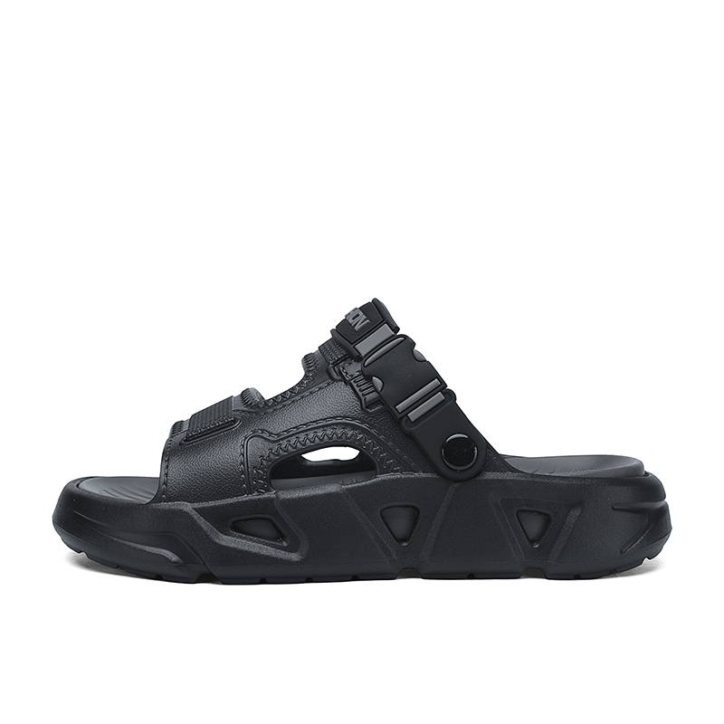 

Пляжные сандалии мужские NANJIREN, Black Charcoal Gray
