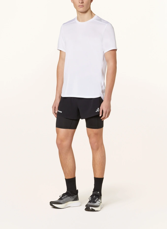 Ultimateadidas шорты для бега 2-в-1 Adidas, черный — фото 2