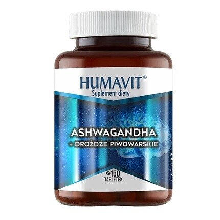 

Пивные дрожжи Ashwagandha 150 таблеток - травяная добавка Humavit