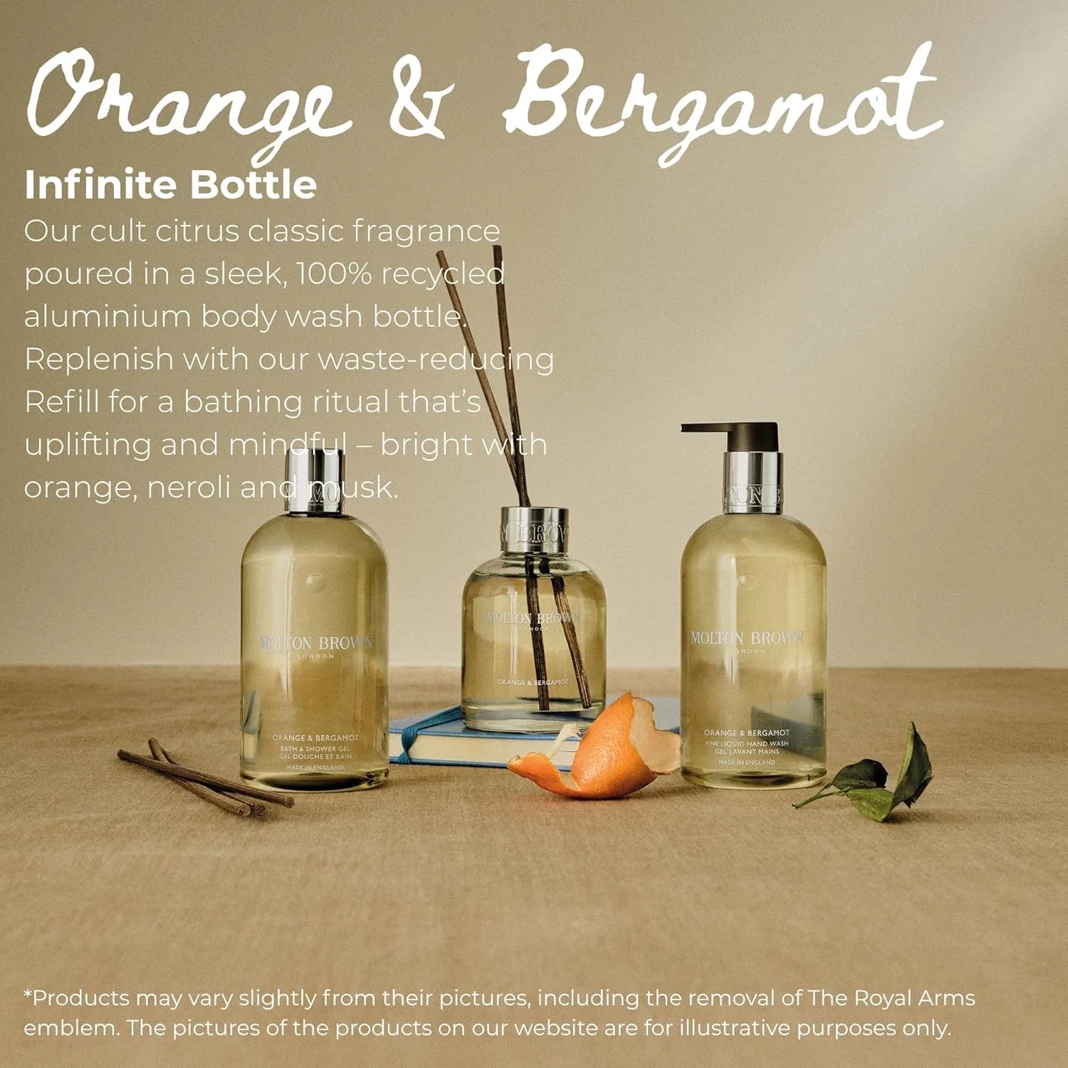 Гель для душа Molton Brown Orange & Bergamot Infinite Bottle 400 мл Molton Brown — фото 4