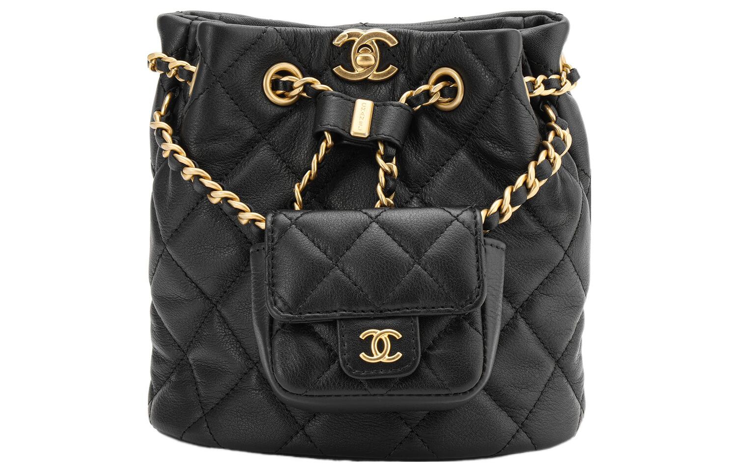 

Маленькая вещмешок 23A Черный AS3947 CHANEL