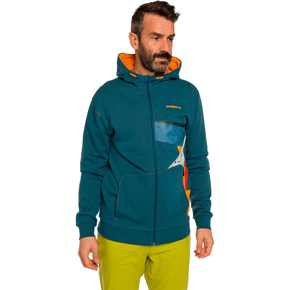 

Толстовка Trangoworld Bigz Full Zip, синий