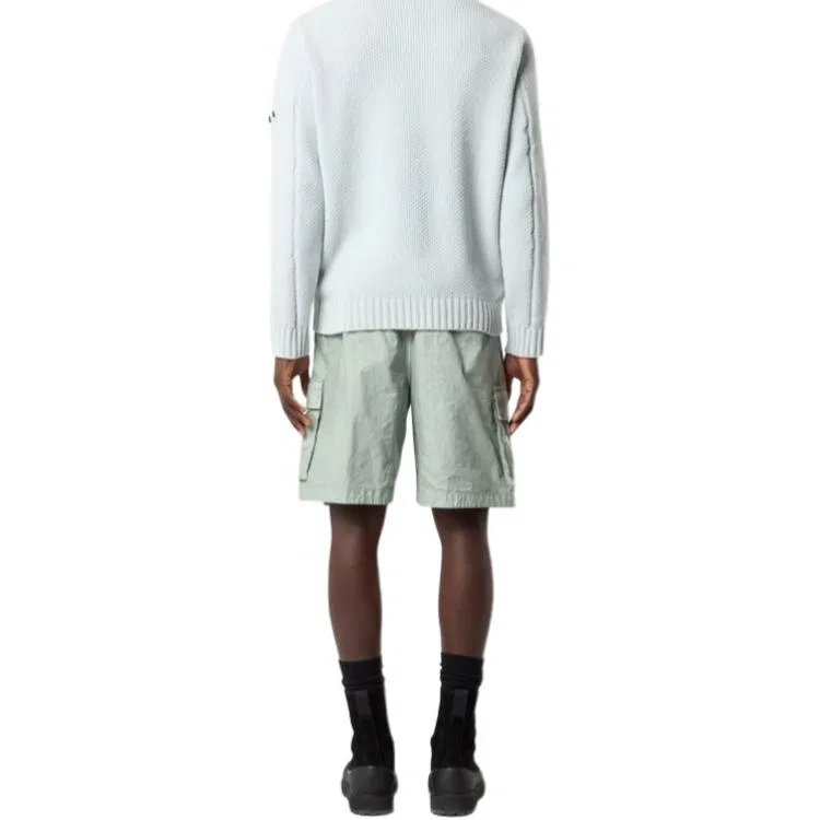 Шорты карго STONE ISLAND, Sage Green — фото 4