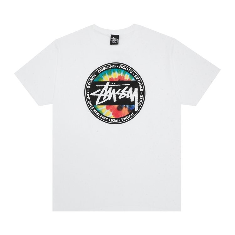 

Футболка Stussy Tie Dye Dot 'White', белый