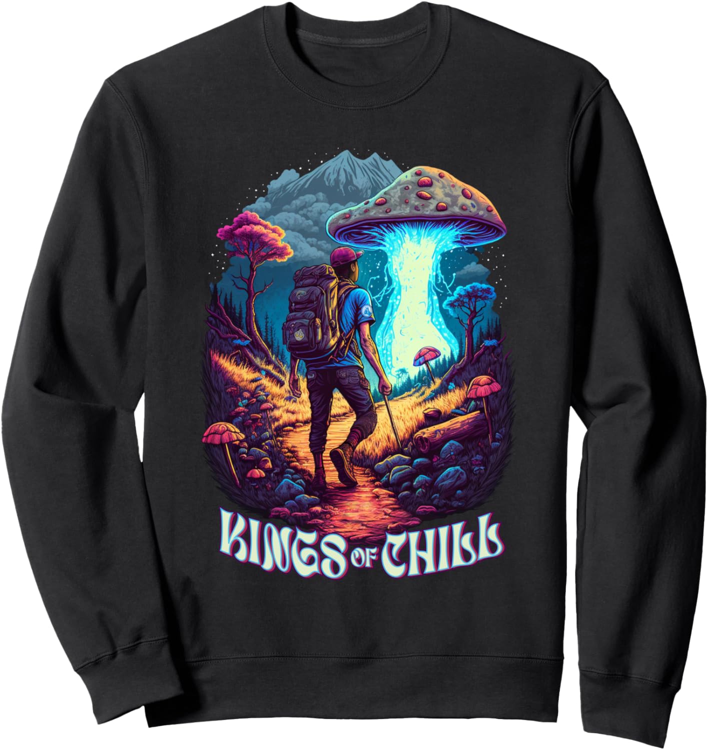 

Толстовка Kings of Chill Backpacker, черная, Черный, Толстовка Kings of Chill Backpacker, черная