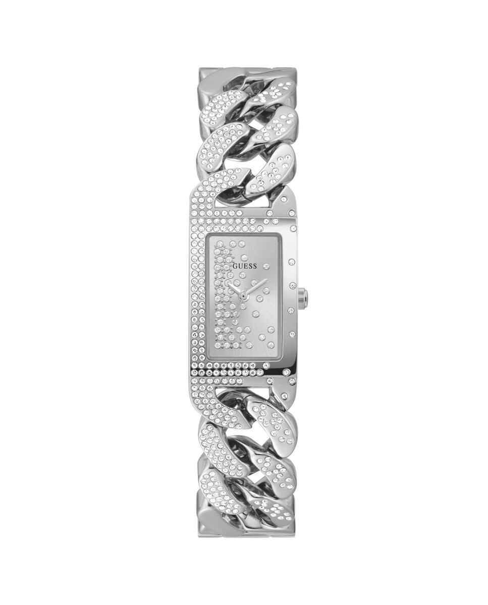 

Женские часы Starlight GW0298L1 из стали и серебра с ремешком Guess, серебро