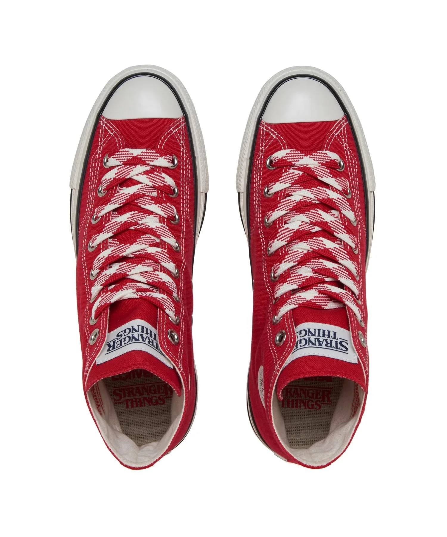Унисекс высокие кеды Stranger Things ALL STAR AGED 87 CONVERSE красные — фото 4