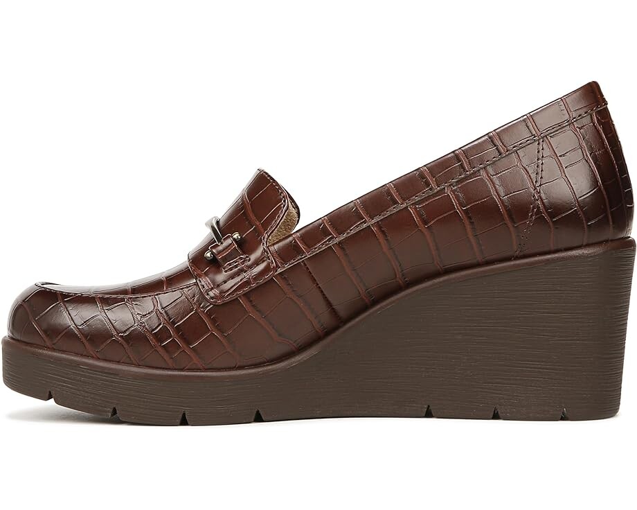 Лоферы Naturalizer SOUL Naturalizer - Achieve, цвет Dark Brown Croco Synthetic — фото 4