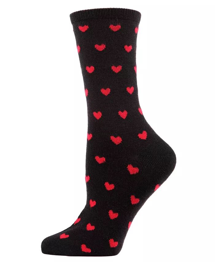 

Женские носки Hearts Cashmere Crew MeMoi, черный