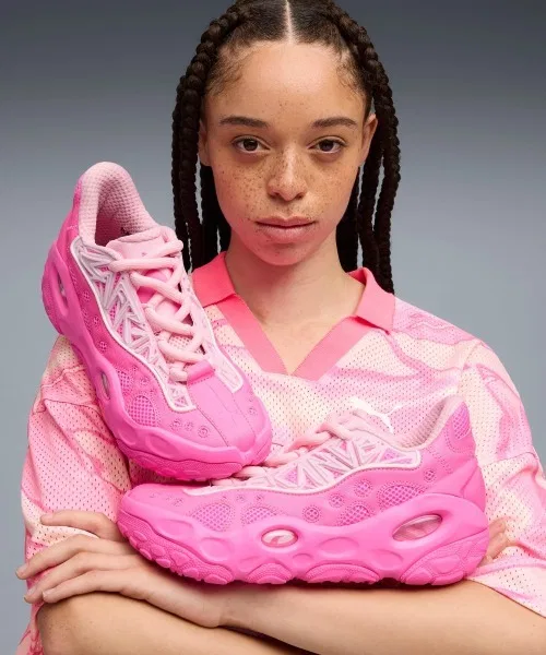 Мужские кроссовки PUMA La France RNR розовые