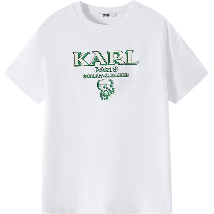 

KARL LAGERFELD / Karl Lagerfeld Jeans Футболка KARL LAGERFELD SS25 Unisex белая