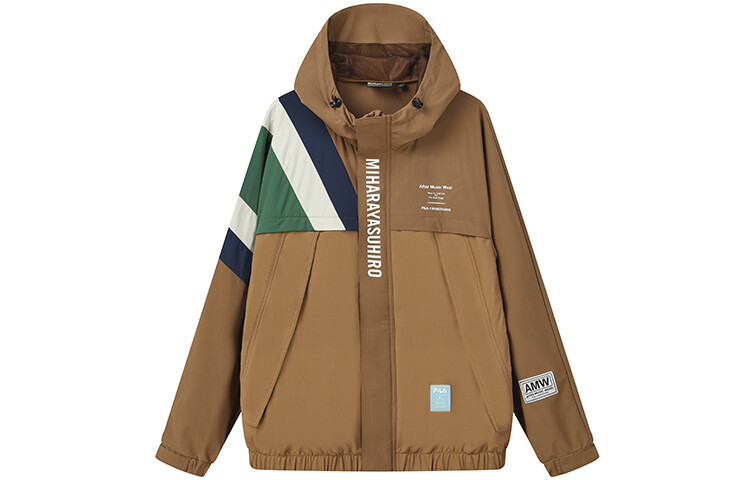 

ФИЛА Мужские куртки FILA, цвет Brownish-yellow chestnut shell color