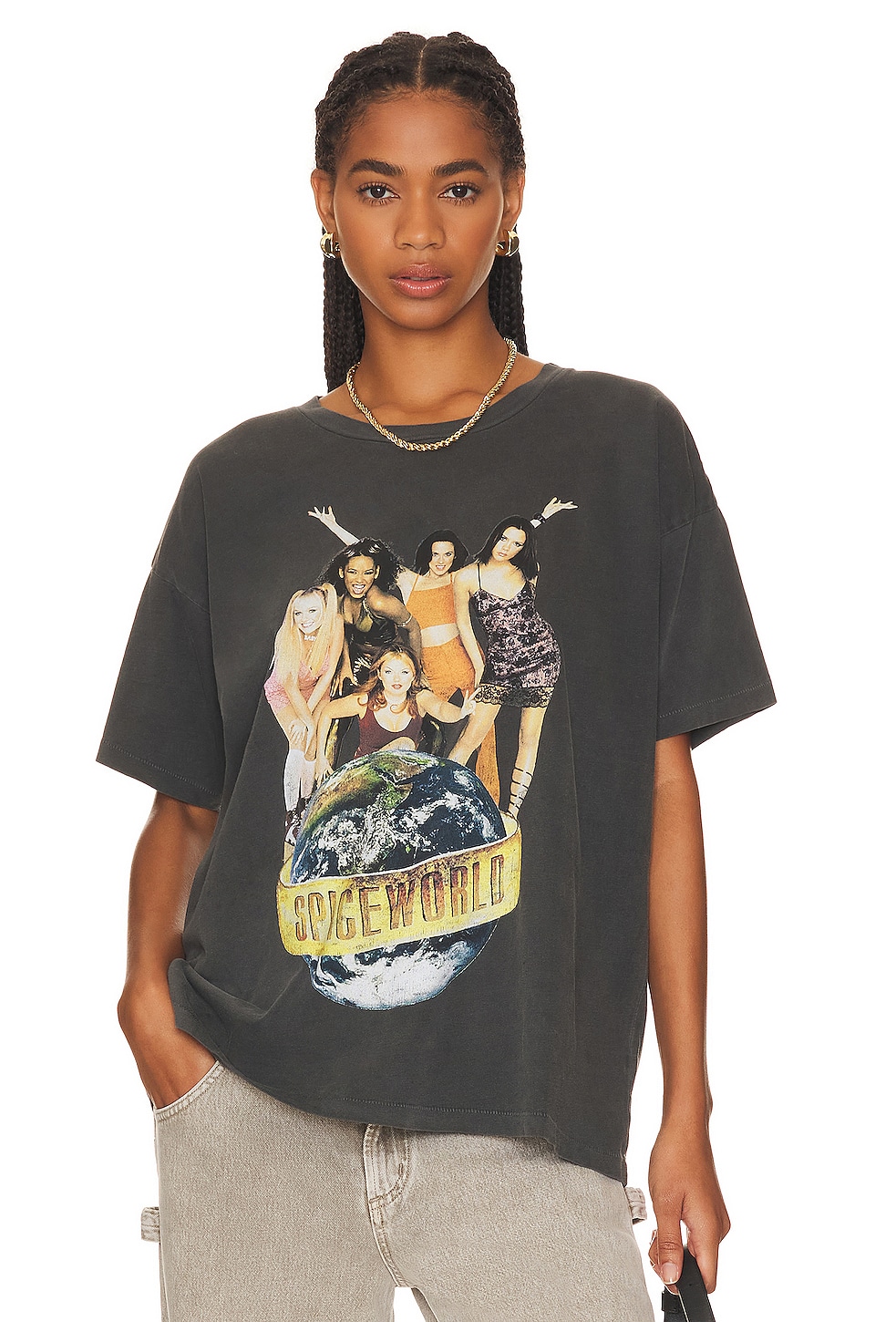 

Футболка с мерчем spice girls spiceworld Daydreamer, черный