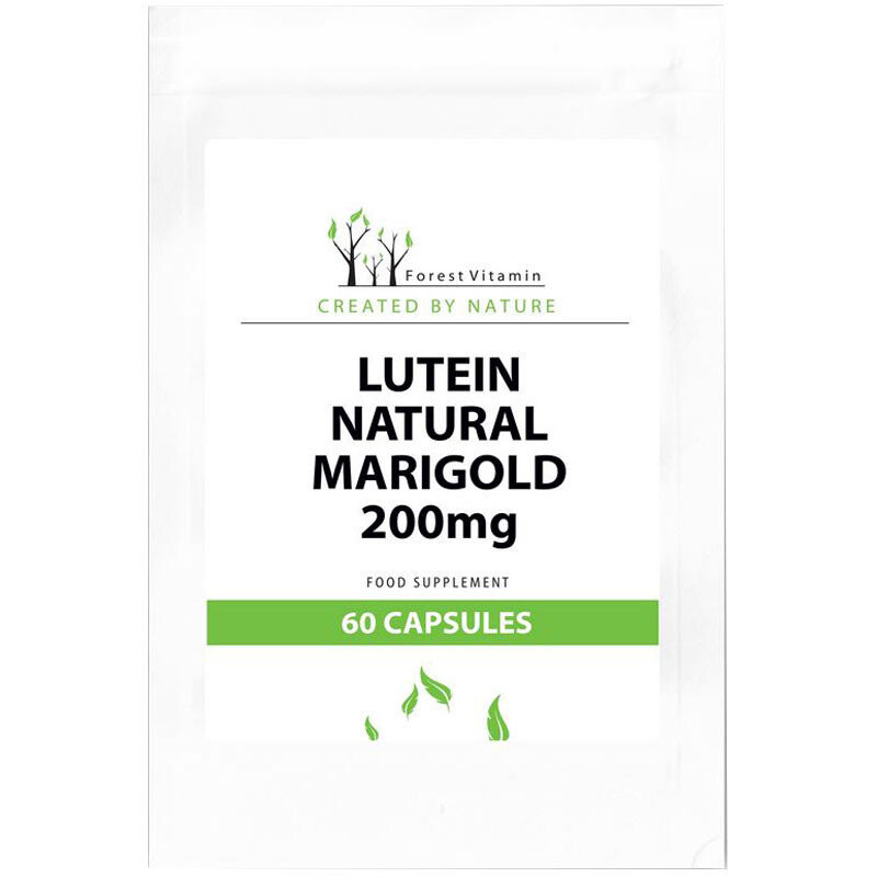 

Лесной витамин, Лютеин натуральный бархатцы 200 мг, Добавка , 60 капсул Forest Vitamin