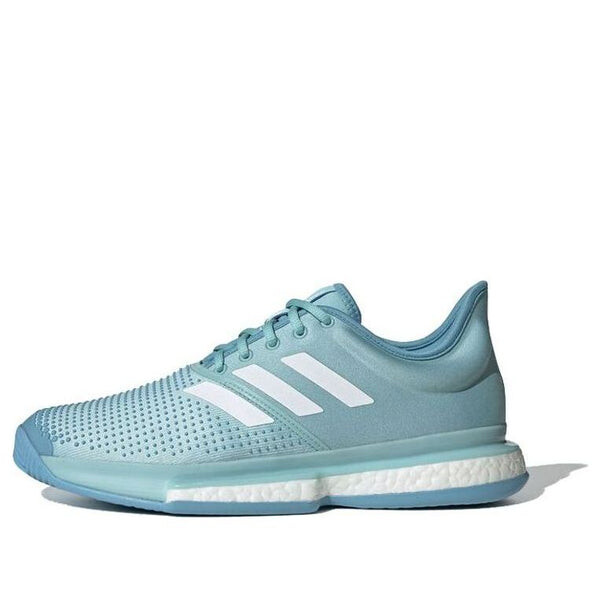 

Кроссовки parley x solecourt boost 'blue spirit' Adidas, зеленый