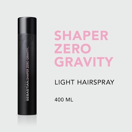 Shaper Zero Gravity Легкий контролирующий спрей для волос 400 г Sebastian Professional — фото 2