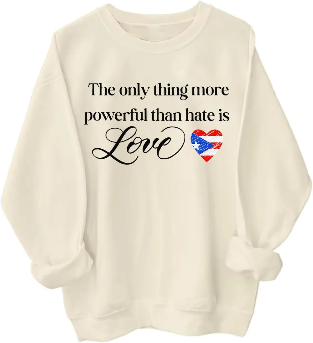

Толстовка The Only Thing More Powerful Than Hate Is Love BTGRL
