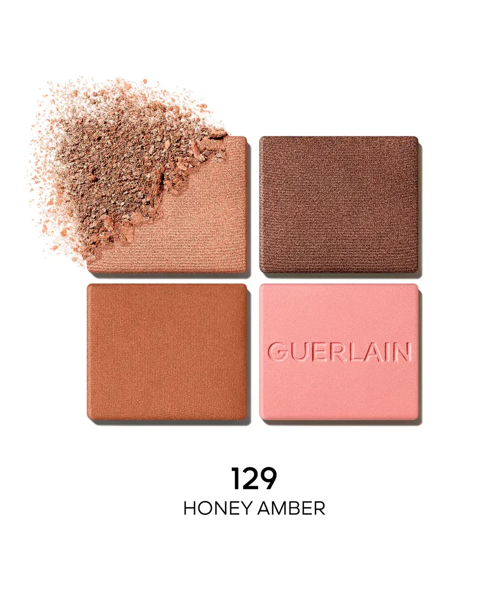 Палетка теней для глаз Ombres G E/Shadx4 129 Guerlain, 129 Honey Amber — фото 2