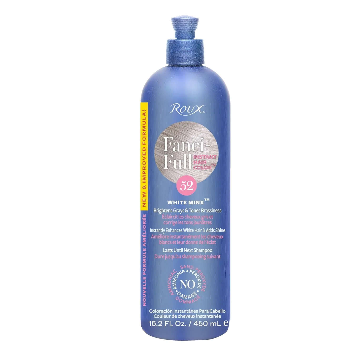 Оттеночный бальзам для волос «Fanci-Full Rinse 52 White Minx» от Roux Roux