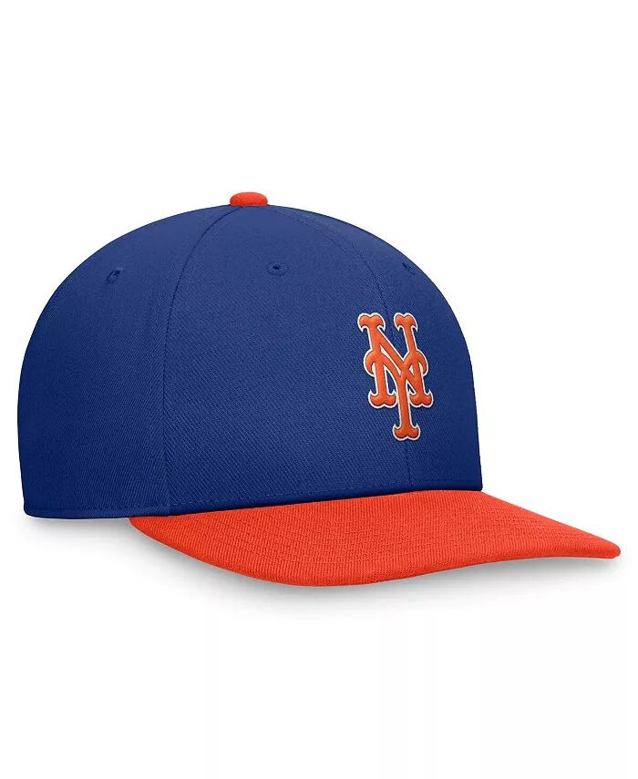 

Мужская двухцветная бейсболка New York Mets Evergreen с королевским/оранжевым принтом Nike