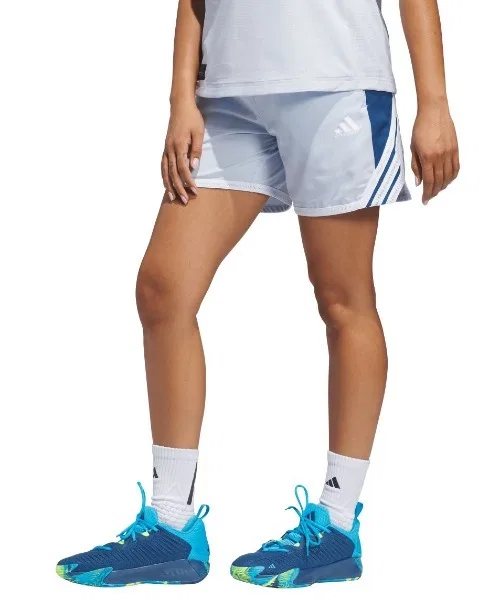 Мужские шорты adidas CRAZY LITE с логотипом бренда белые
