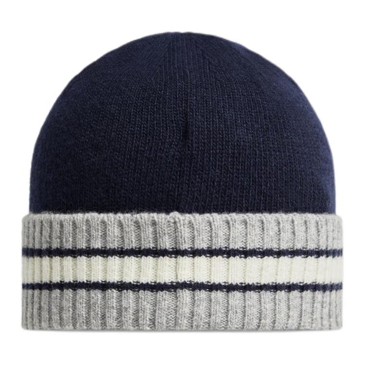 Moncler Детская шапка из верджинской шерсти, Marine Blue — фото 3