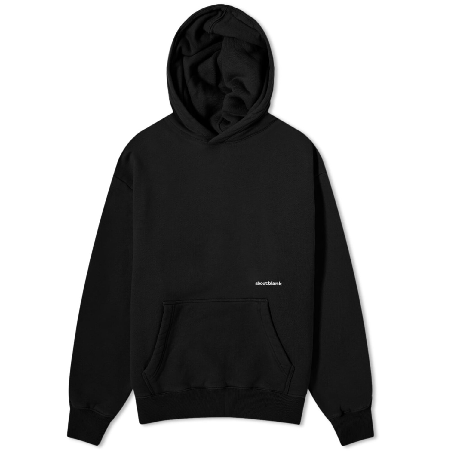 

Худи About:Blank Box Logo, цвет Black & Ecru