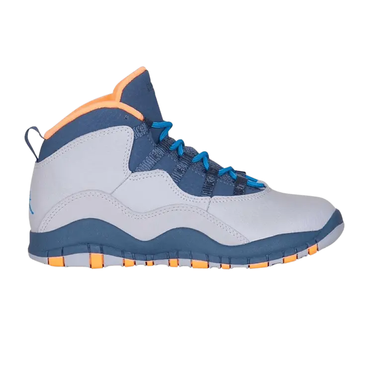 

Кроссовки Air Jordan Air Jordan 10 Retro Ps 'Bobcats', серый