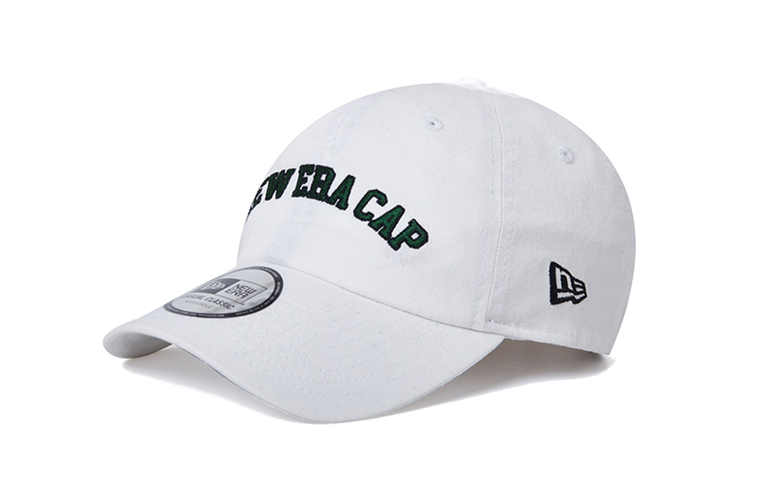 

New Era Бейсболка унисекс белая, White