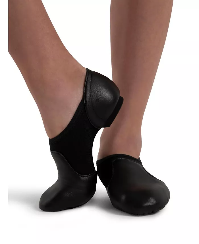 

Джазовые туфли для девочек Jazz Glove с широкой колодкой Capezio, черный
