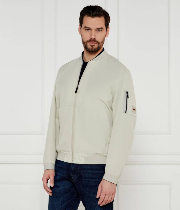 

Куртка-Бомбер oneth Regular fit Boss Orange, бежевый