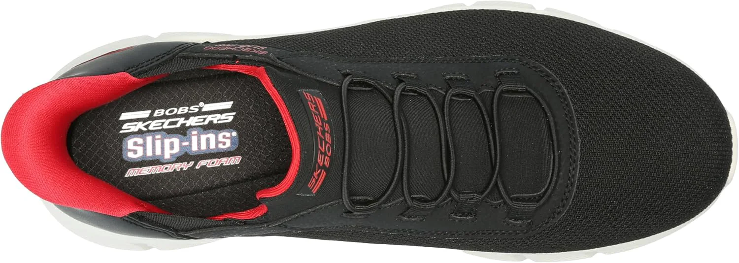 Мужские кроссовки Skechers B Flex - Elevated Edge с удобной вставкой без шнурков, черный — фото 4