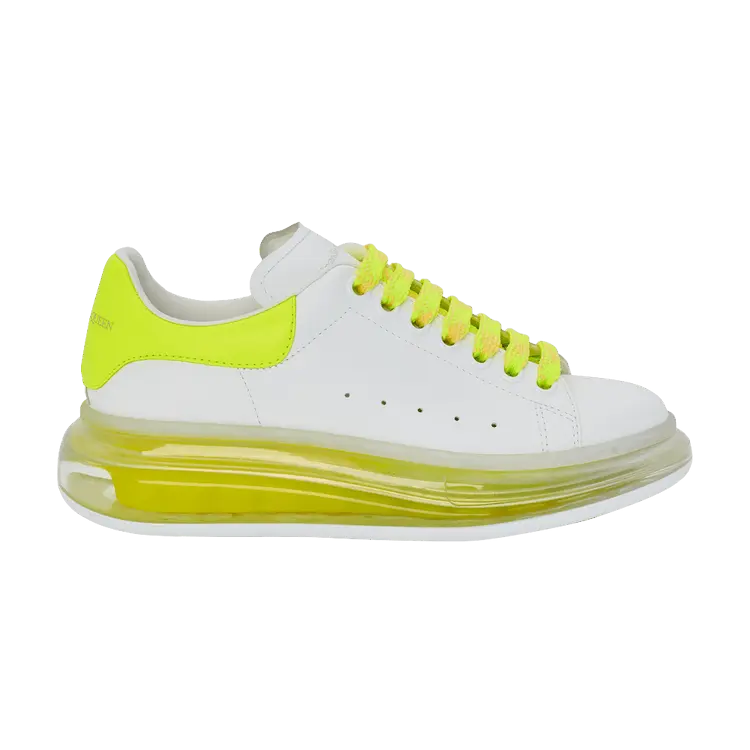 Кроссовки Alexander McQueen Alexander McQueen Wmns Oversized Sneaker 'White Yellow', белый