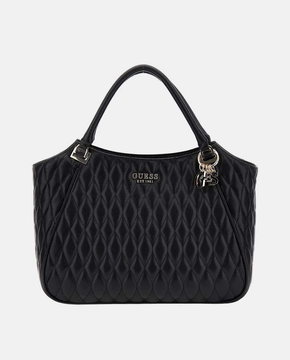

Сумка через плечо на молнии Guess, черный