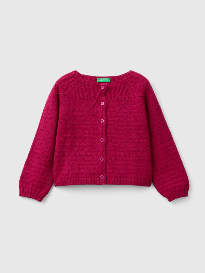 

Кардиган Benetton, красный