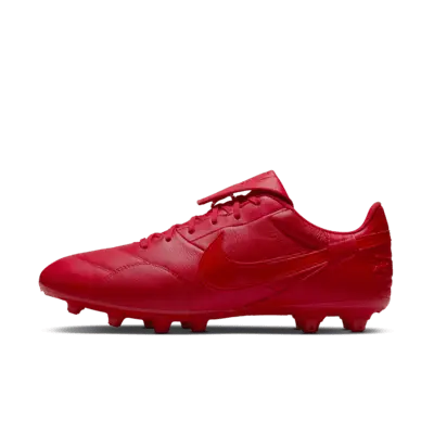 

Бутсы Nike Premier 3 FG Low-Top Soccer Cleats, цвет Fire Red/White