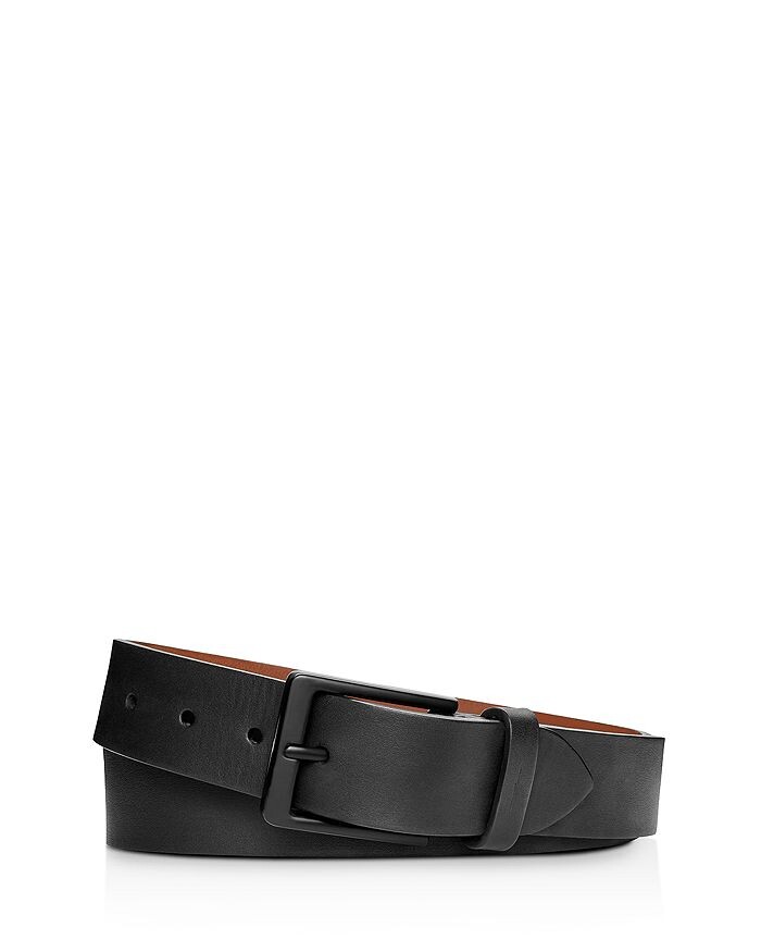 

Мужской ремень Shinola с молнией, черный