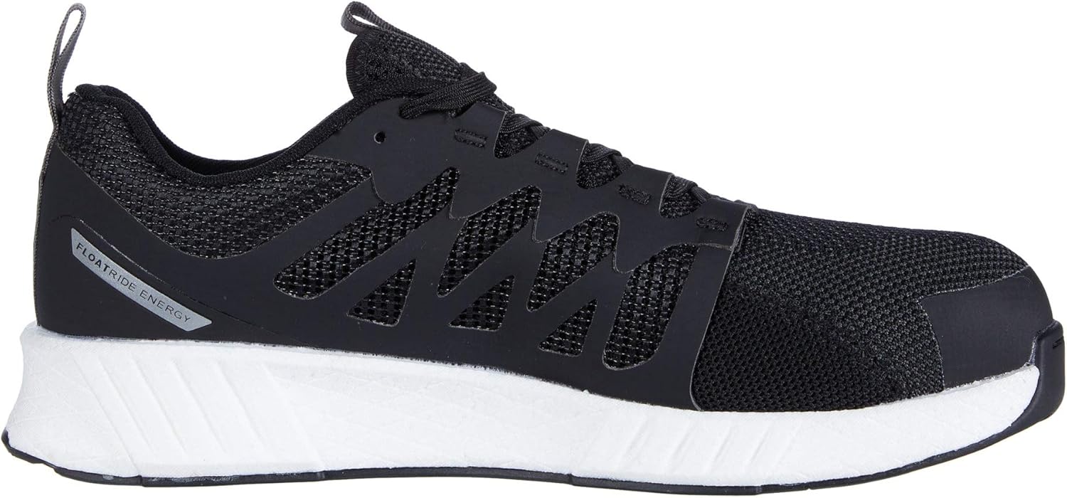 Мужские оксфорды Reebok Work Fusion Flexweave с композитным носком, черный/синий — фото 2