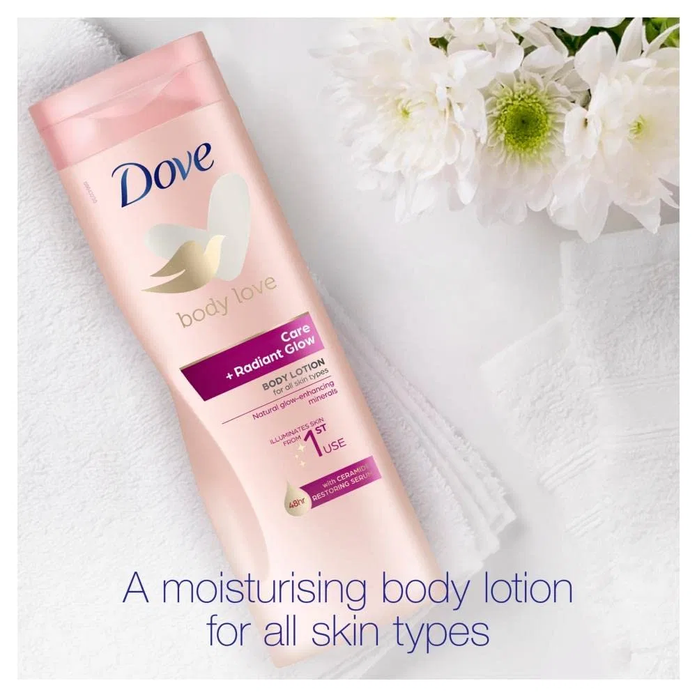 Увлажняющий лосьон для тела «Care + Radiant Glow» от Dove Dove — фото 4
