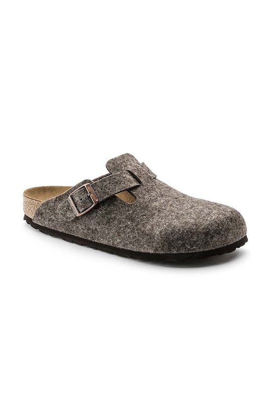 Бостонские тапочки Birkenstock, серый — фото 2