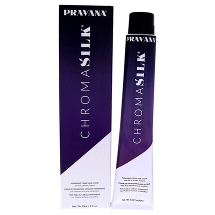 

Кремовая краска для волос Chromasilk 7,62 Красный, Бежевый Блондин, Унисекс, 3 унции, Pravana