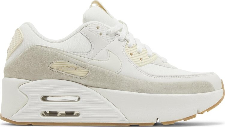 

Кроссовки Wmns Air Max 90 LV9 'Sail Light Orewood', кремовый, Бежевый, Кроссовки Wmns Air Max 90 LV9 'Sail Light Orewood', кремовый