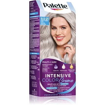 

Palette Женская блузка Picc 95-21 - Žiarivo Striebristo Plavý