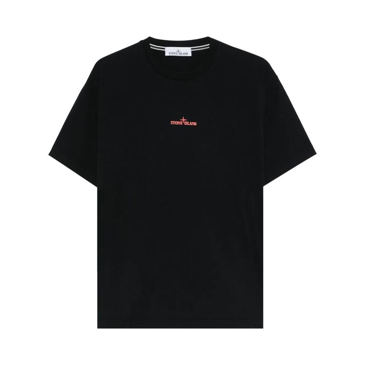 

Футболка Stone Island Compass Camo Logo T-Shirt 'Black', черный