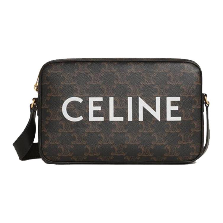 

CELINE Сумка через плечо из кожи коровы