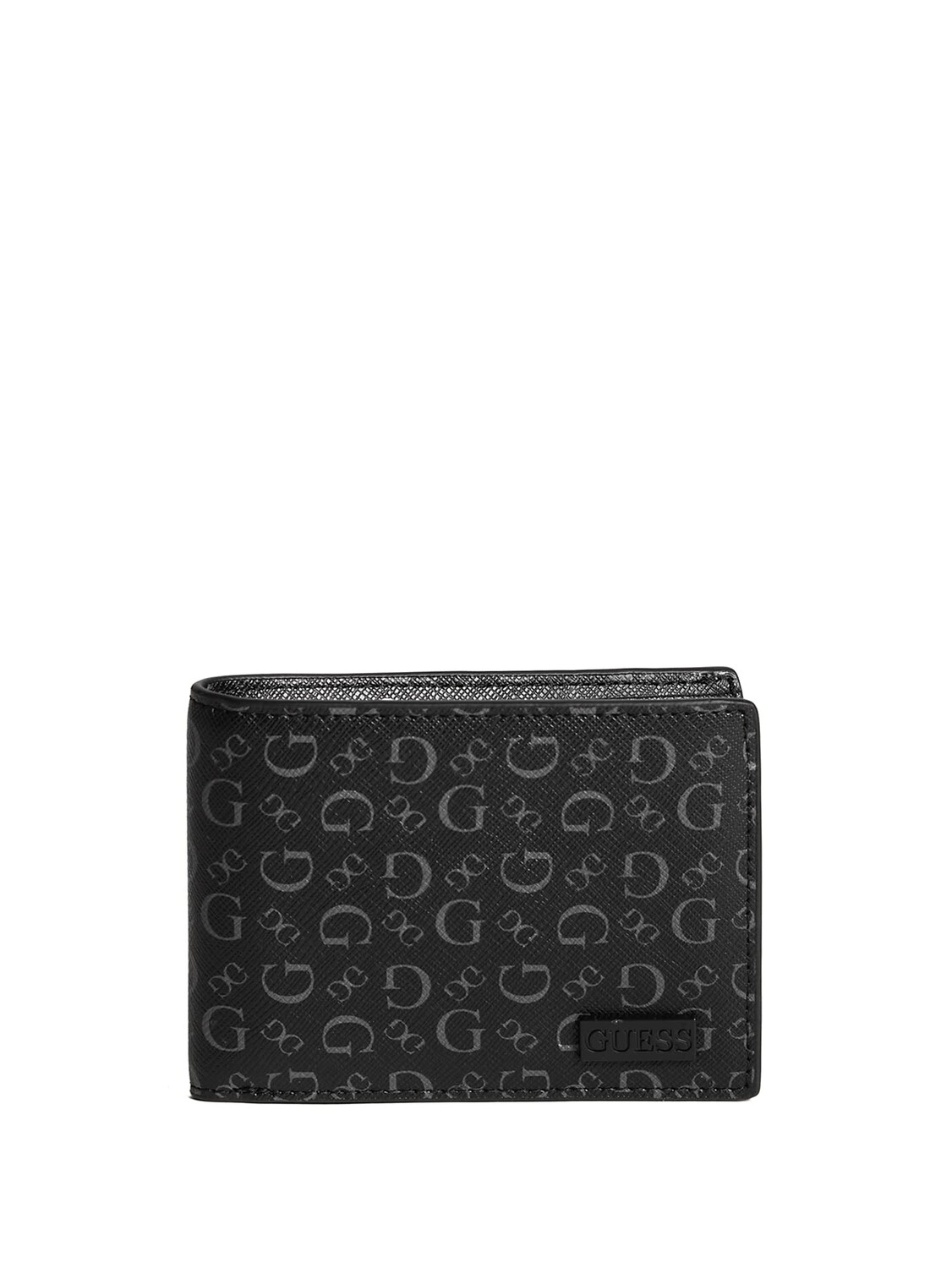 

Двойной кошелек с логотипом Carter Guess Factory, черный